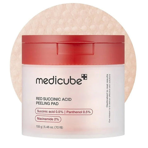 Dischete exfoliante cu acid succinic si panthenol, 155g | Medicube