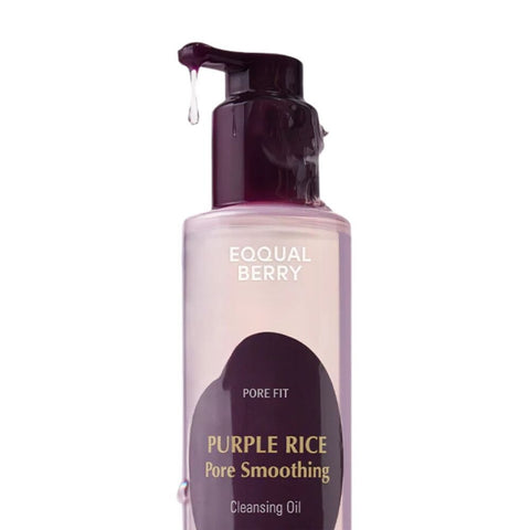 Ulei demachiant pentru ingrijirea porilor Purple Rice, 200ml | Eqqualberry