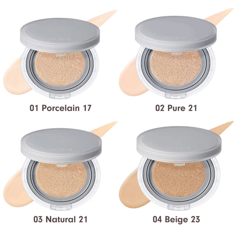Fond de ten tip cushion NU ZERO #05 sand25 | rom&nd