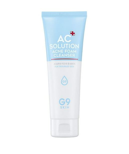 AC Solution Acne Foam Cleanser, 120ml | G9Skin G9SKIN imagine