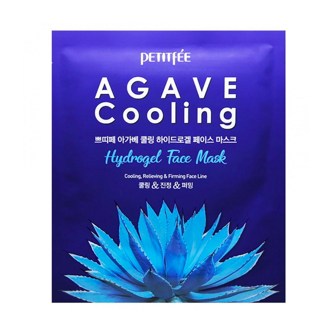 Agave Cooling Hydrogel Face Mask | Petitfee my-k.ro/ imagine noua