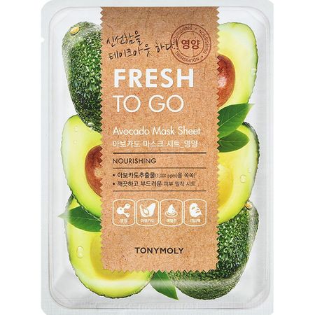 Fresh To Go Avocado Face Mask, 25g | Tonymoly my-k.ro/ imagine noua