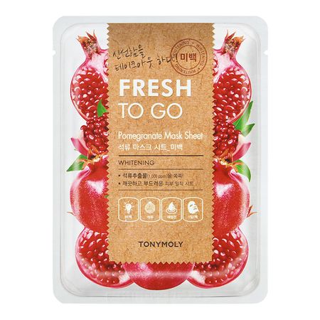 Fresh To Go Pomegranate Face Mask, 25g | Tonymoly my-k.ro/ imagine noua
