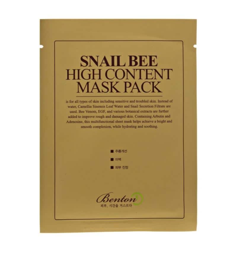 Snail Bee High Content Mask, 20g | Benton BENTON imagine noua