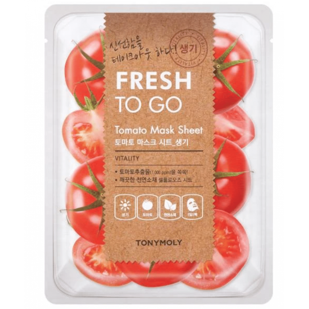 Tomato Fresh To Go Face Mask, 25g | Tonymoly my-k.ro/ imagine noua
