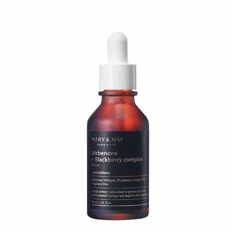 Serum cu complex Idebenone + mure, 50ml | Mary and May Mary & May imagine noua