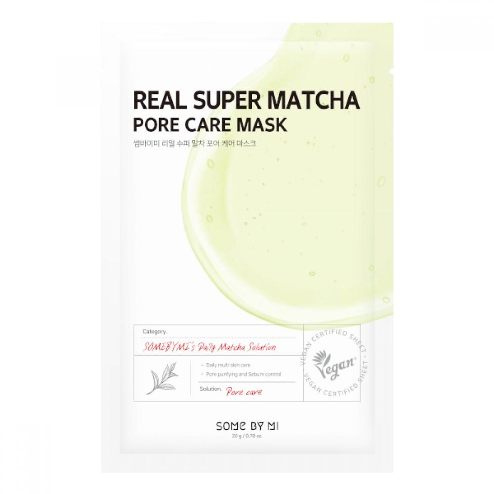 Real Super Matcha Pore Care Mask | Some By Mi my-k.ro/ imagine noua