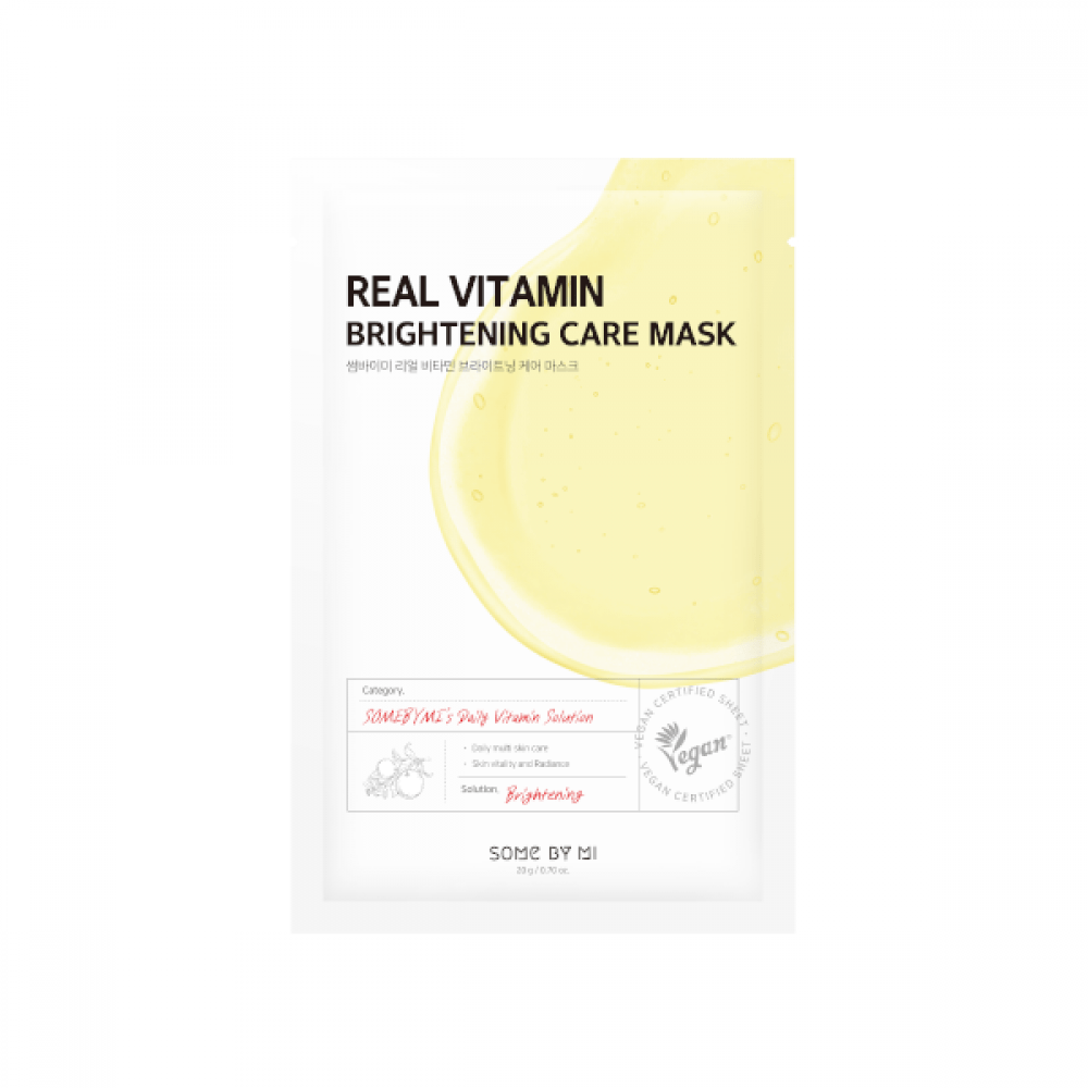 Real Vitamin Brightening Care Mask | Some By Mi my-k.ro/ imagine noua