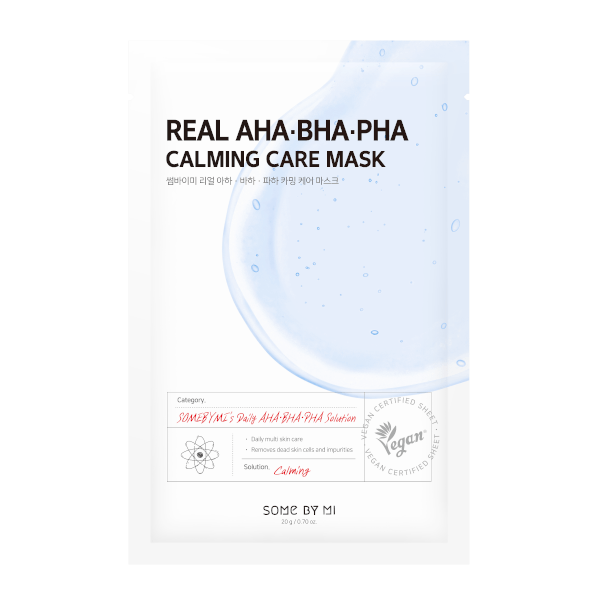 Real AHA BHA PHA Calming Care Mask | Some By Mi my-k.ro/ imagine noua