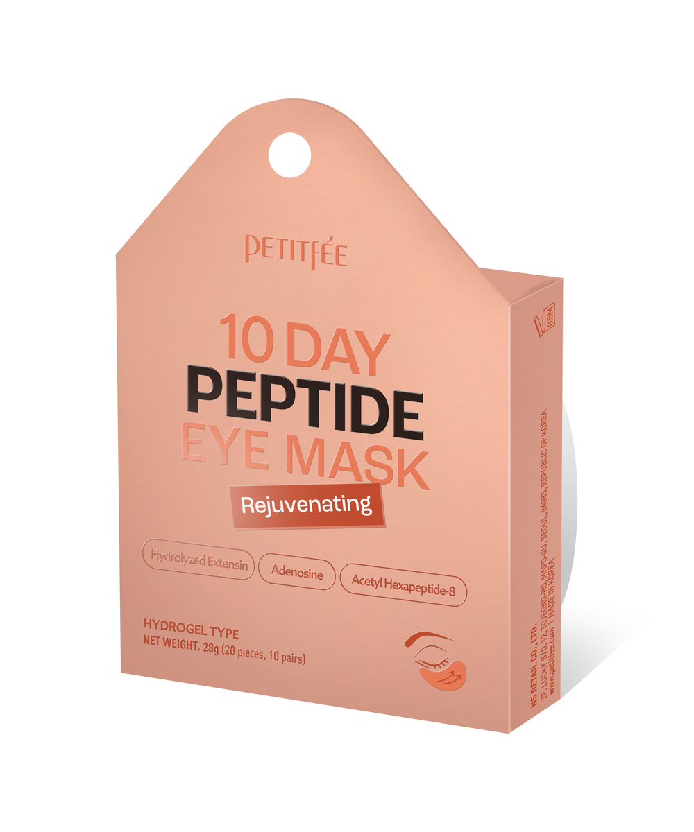10 Days – Plasturi de hidrogel pentru ochi cu peptide (20 buc) | Petitfee my-k.ro/ imagine noua
