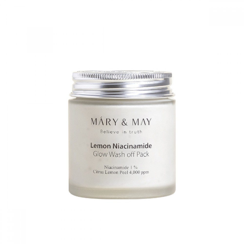 Masca tip wash-off cu extract de lamaie si niacinamide, 125g | Mary and May Mary & May imagine noua