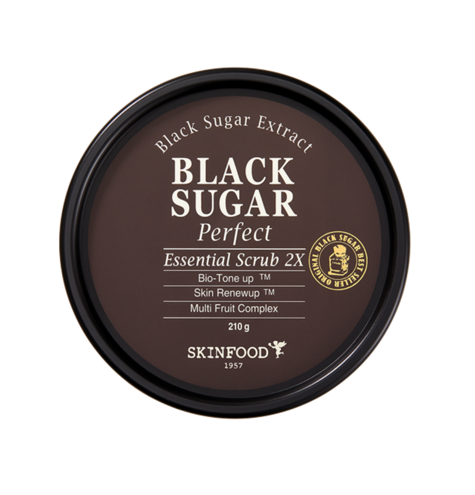 SG - BLACK SUGAR PERFECT - Exfoliant pe baza de zahar, 100g | Skinfood