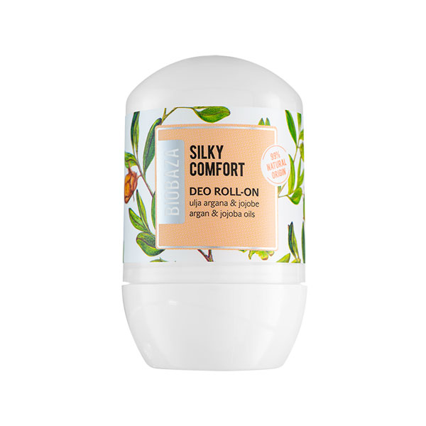 Deodorant natural pe baza de piatra de alaun pentru femei SILKY COMFORT (shea si jojoba), 50ml | Biobaza