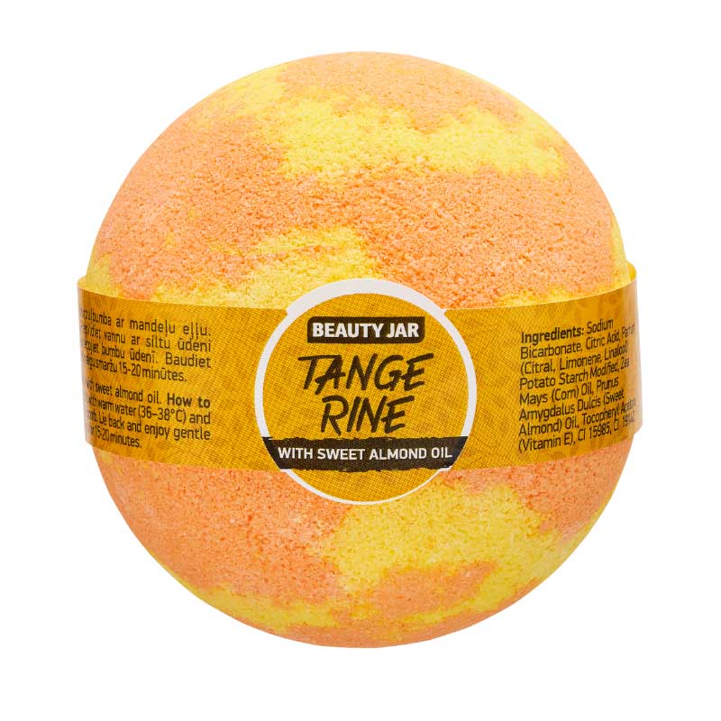 Bila de baie efervescenta cu aroma de mandarine, Tangerine, 150g | Beauty Jar